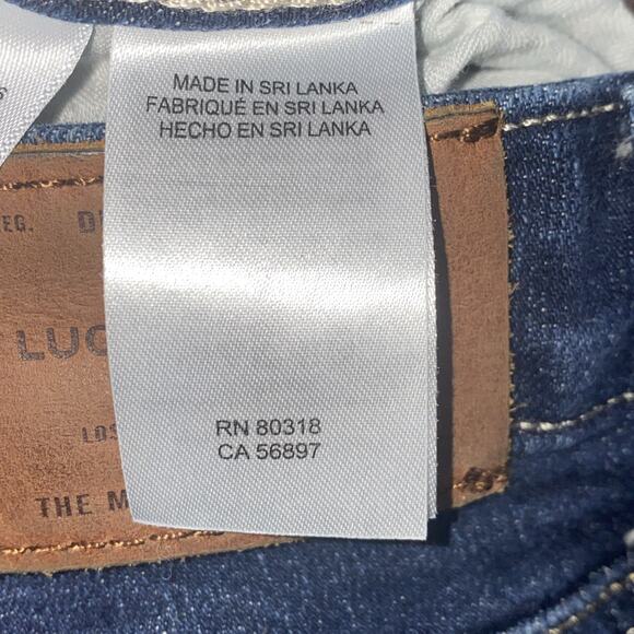 Lucky Brand Hayden Skinny Denim Jeans Womens 4 Ankle (27Wx28L) Dark Wash Stretch - Picture 8 of 10